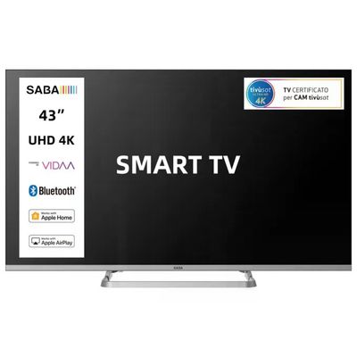 SABA SA43SM10VDA Smart TV 43″ Full HD VIDAA