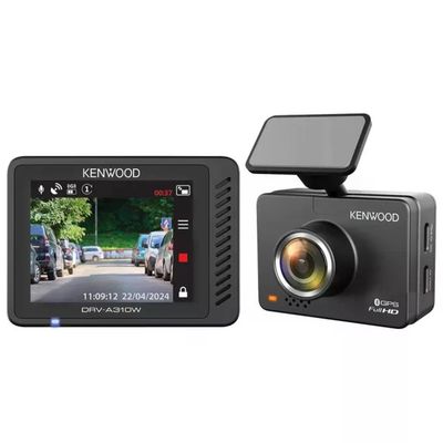 Kenwood DRV-A310W Dash Cam Full HD 1080p con GPS e Wi-Fi