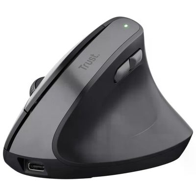 Trust TM-270 Mouse Verticale Wireless Ergonomico 2400 DPI Nero