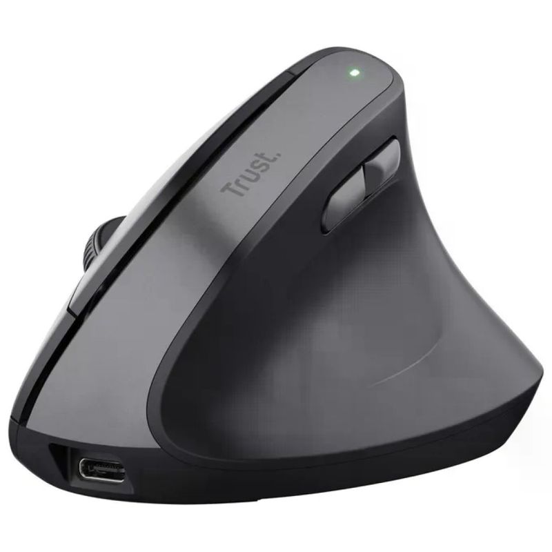 Trust TM-270 Mouse Verticale Wireless Ergonomico 2400 DPI Nero
