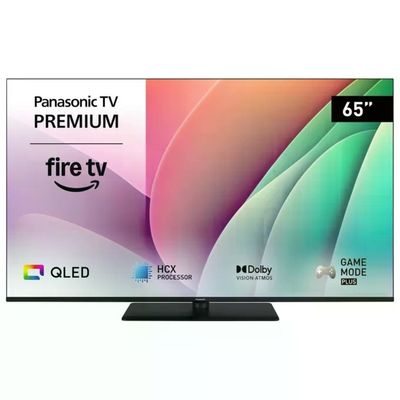 Panasonic TV-65W80AEZ Smart TV QLED 4K UHD da 65” con Fire TV, Dolby Vision e Game Mode Plus