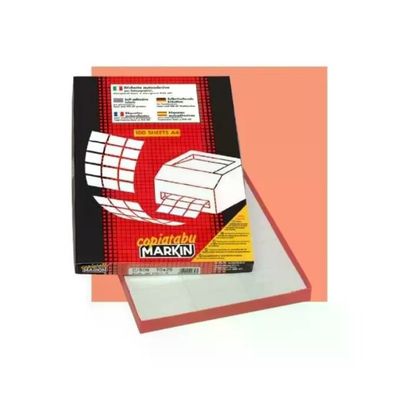 Markin 210A400 – 6.500 etichette adesive bianche extra forti Markin 210A400 – 6.500 etichette adesive bianche extra forti