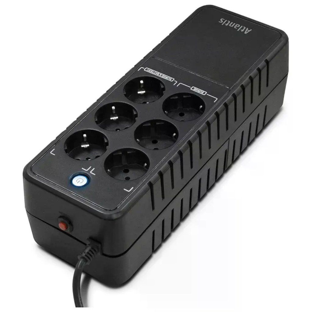 Atlantis Land OnePower A03-PS1000 UPS 1000 VA/500 W con 6 prese Schuko