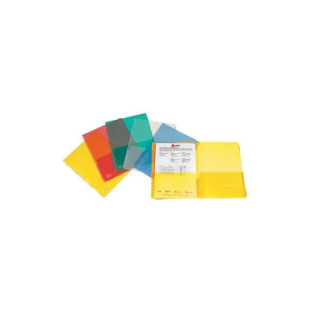 King Mec Full – Cartelline A4 con tasche, 5 pezzi
