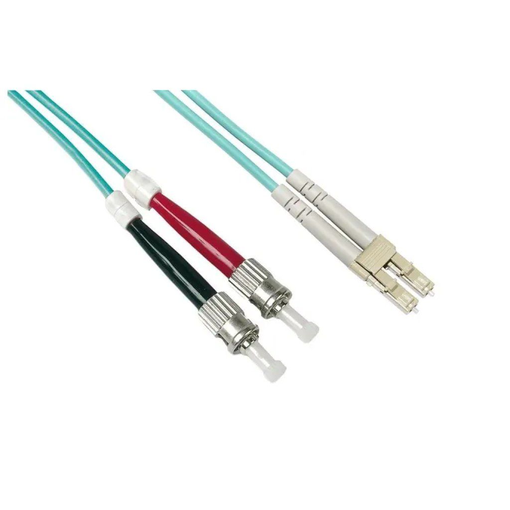 LINK Cavo fibra ottica duplex multimodale OM3 LC-ST, 5 m LINK