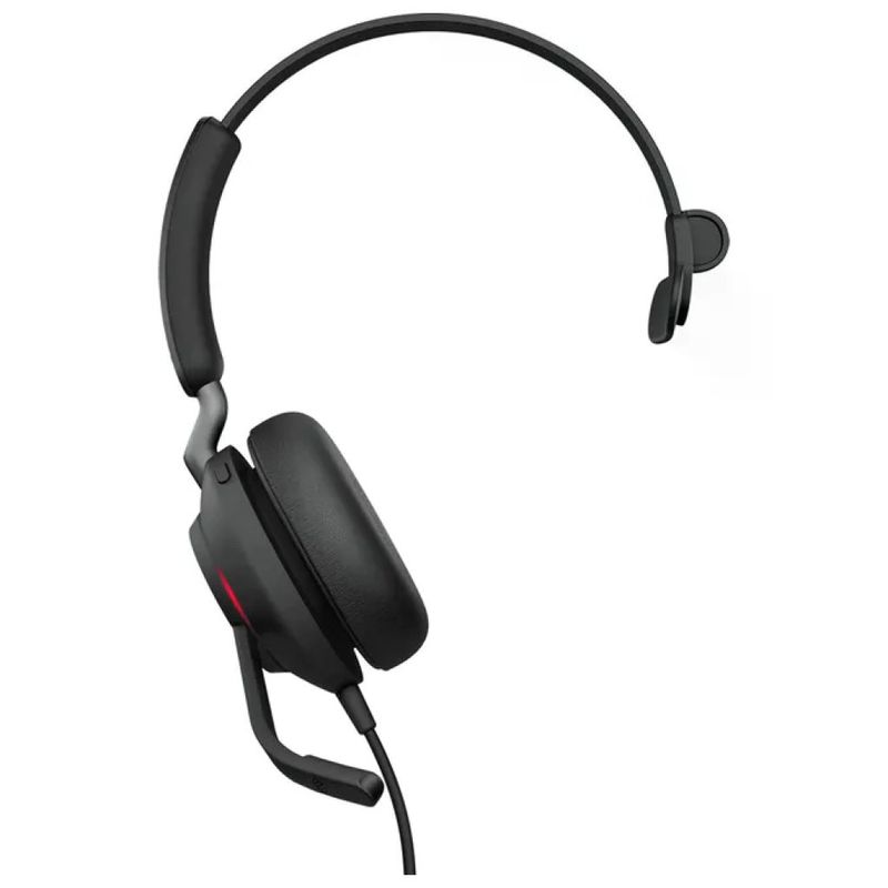 Jabra 24189-899-799 Cuffie Mono Evolve2 40 SE Cablate USB-C-A Nero