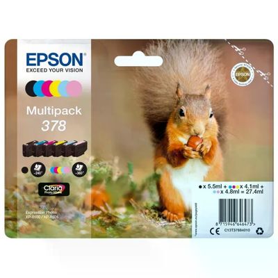 Epson 378 Multipack di cartucce Claria Photo HD a 6 colori