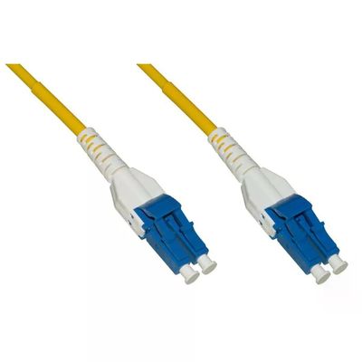 LINK Cavo Fibra Ottica LC-LC OS2 Uniboot Duplex 2 m