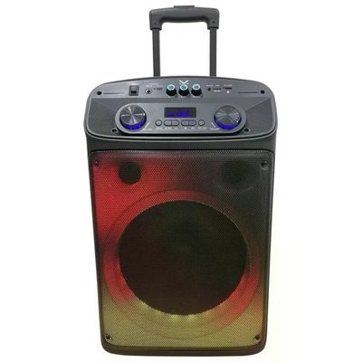 Majestic Flame T55 Party Speaker Bluetooth a Trolley, 40 W RMS, Nero Majestic Flame T55 Party Speaker Bluetooth a Trolley, 40 W RMS, Nero
