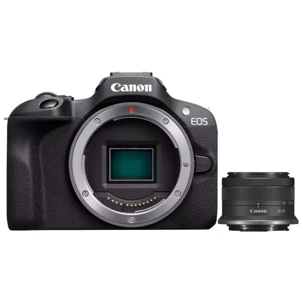 Canon EOS R100 Mirrorless APS-C 24,1 MP con RF-S 18-45mm