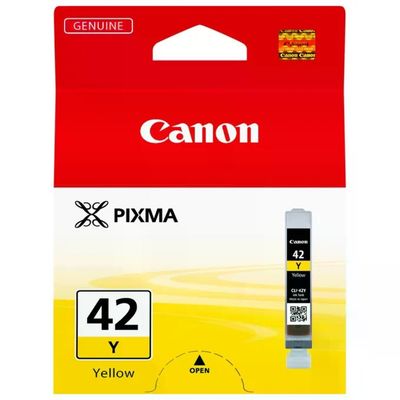Canon CLI-42Y Cartuccia Originale d’Inchiostro Giallo