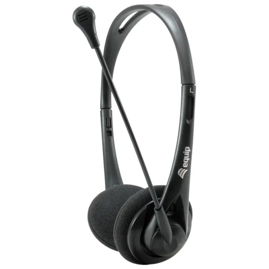 Conceptronic Equip 245302 Cuffie cablate con microfono, jack 3,5 mm e controllo volume Conceptronic Equip 245302 Cuffie cablate con microfono, jack 3,5 mm e controllo volume