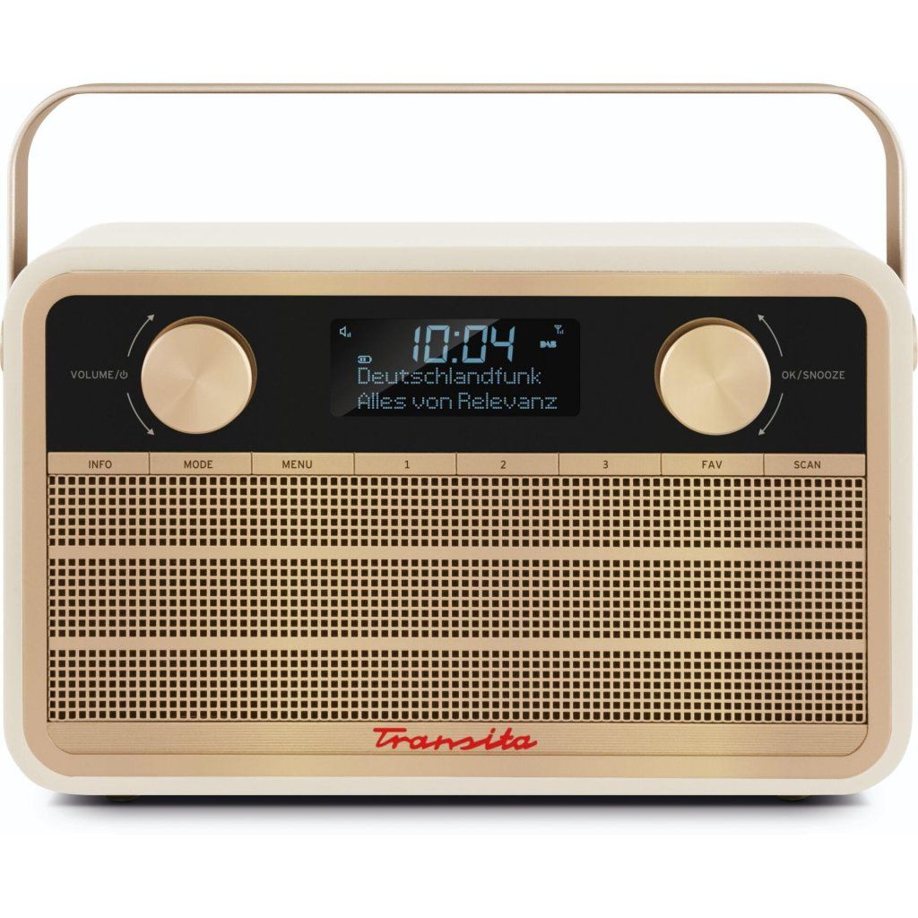 TECHNISAT Transita 120 Radio Portatile DAB+/FM Beige