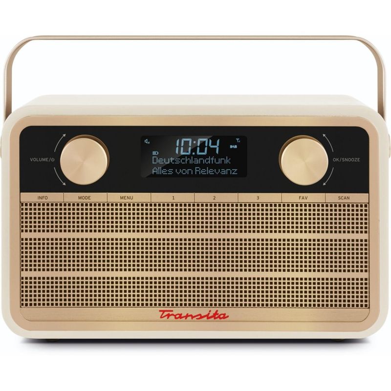 TECHNISAT Transita 120 Radio Portatile DAB+/FM Beige