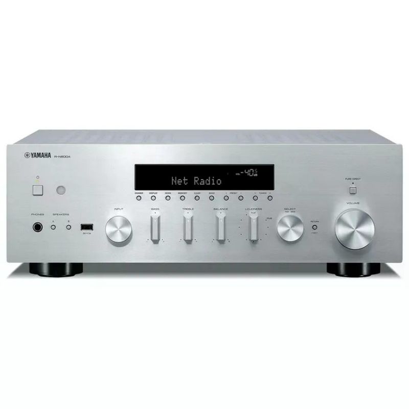 Yamaha R-N600A Sintoamplificatore di rete MusicCast 80 W, Wi-Fi, Bluetooth, DAB+
