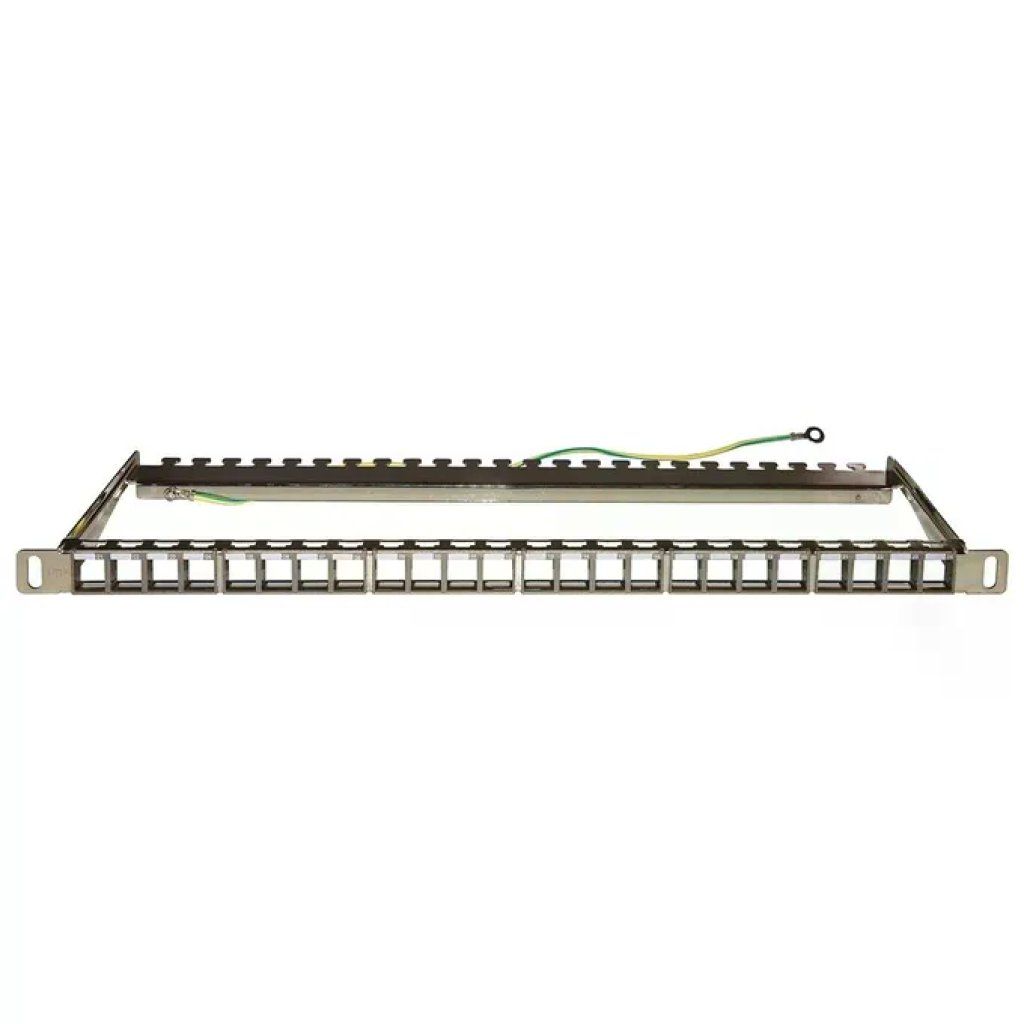 LINK LKPV24SB Pannello Patch Vuoto 1-2U in Metallo