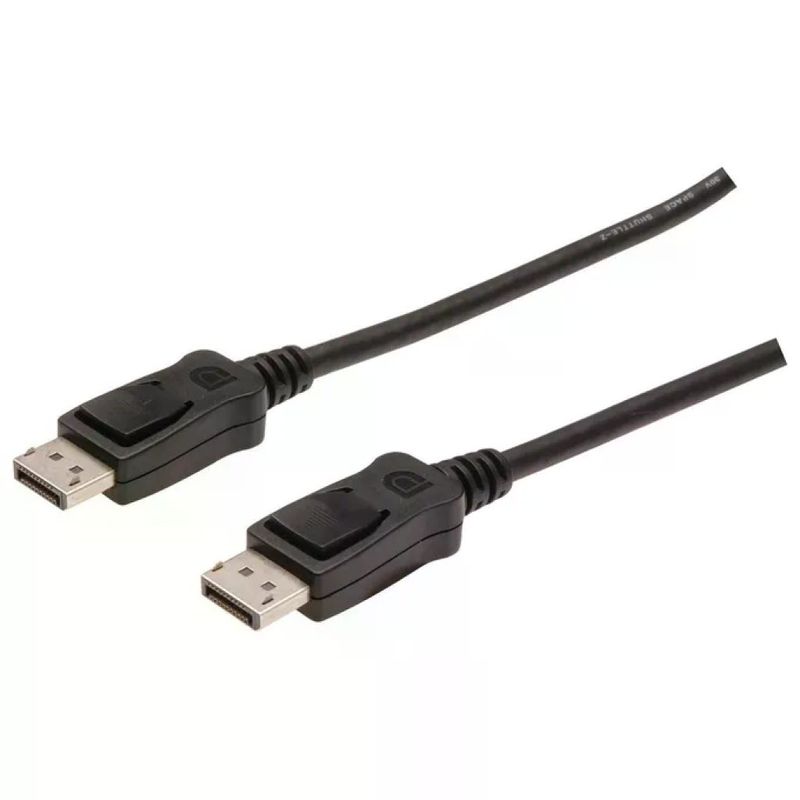 DIGITUS Cavo DisplayPort 1.2 4K, maschio-maschio, 2 m, nero DIGITUS Cavo DisplayPort 1.2 4K, maschio-maschio, 2 m, nero
