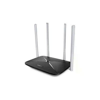 Mercusys AC12 Router Wi-Fi Dual Band AC1200, 4 Antenne, Nero Mercusys AC12 Router Wi-Fi Dual Band AC1200, 4 Antenne, Nero