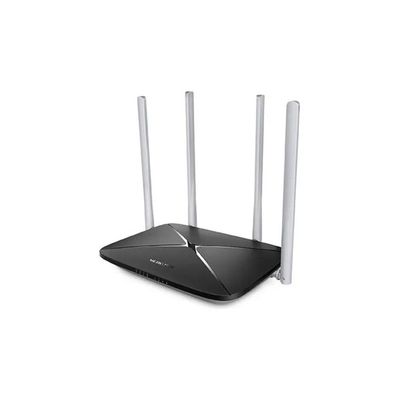 MERCUSYS Router Wi-Fi Mercusys AC12 AC1200 Dual Band, 4 antenne, nero
