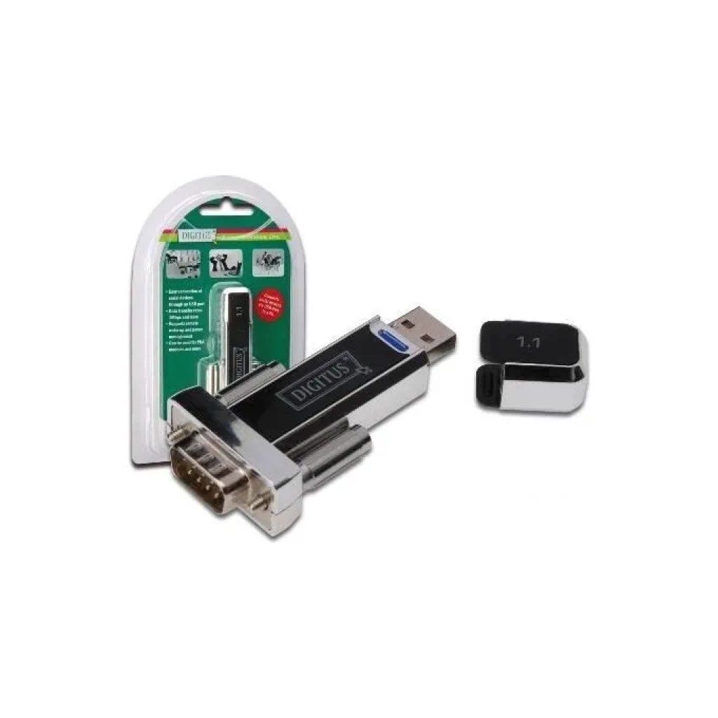 ITB Solution Adattatore USB 1.1 a Seriale RS232 con Cavo da 80 cm