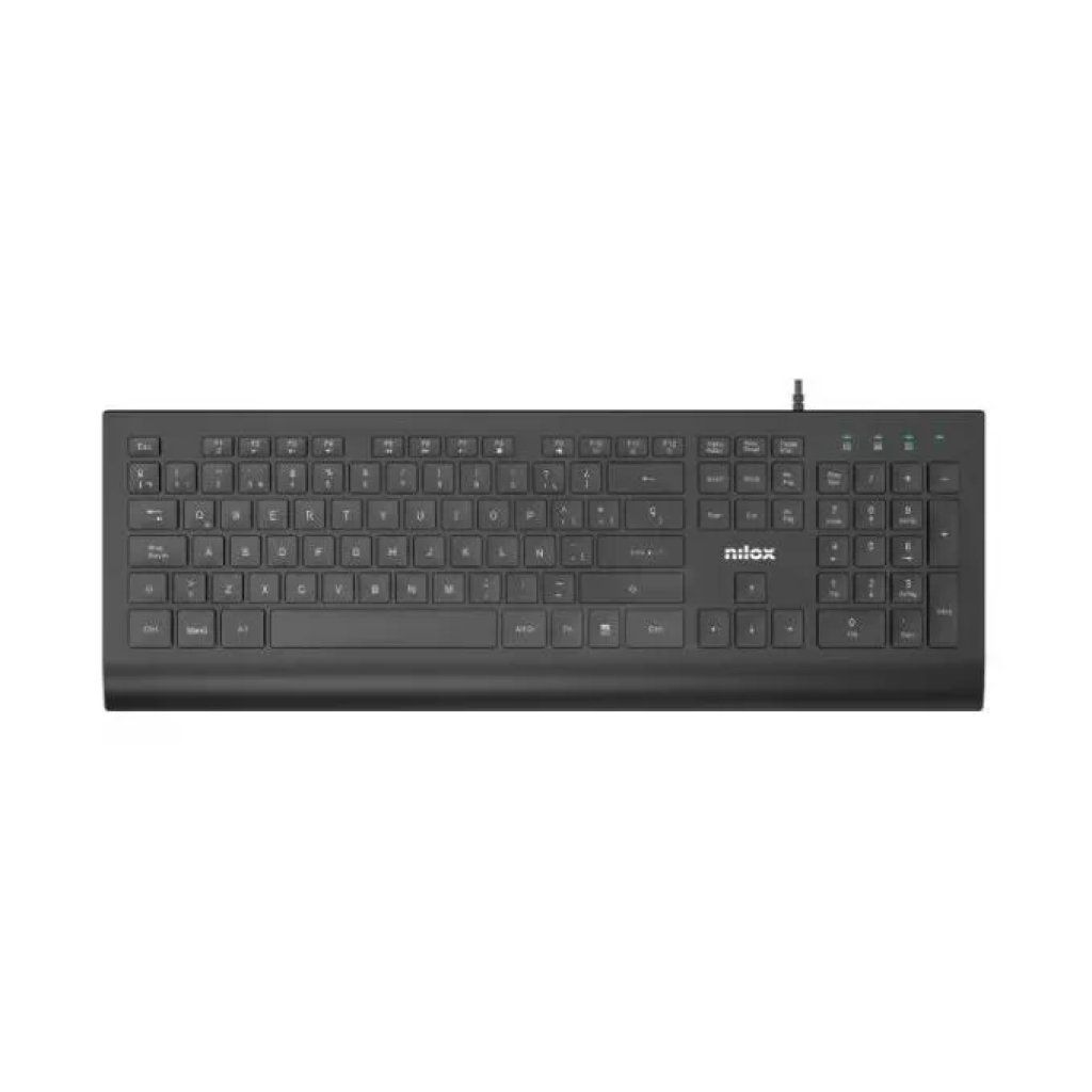 Nilox NXKBIT000014 – Tastiera USB nera