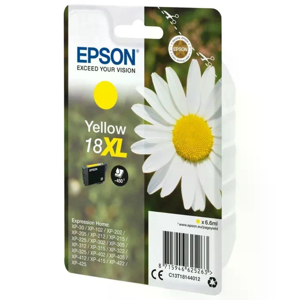 Epson Cartuccia originale Epson 18XL Margherita Giallo Epson Cartuccia originale Epson 18XL Margherita Giallo