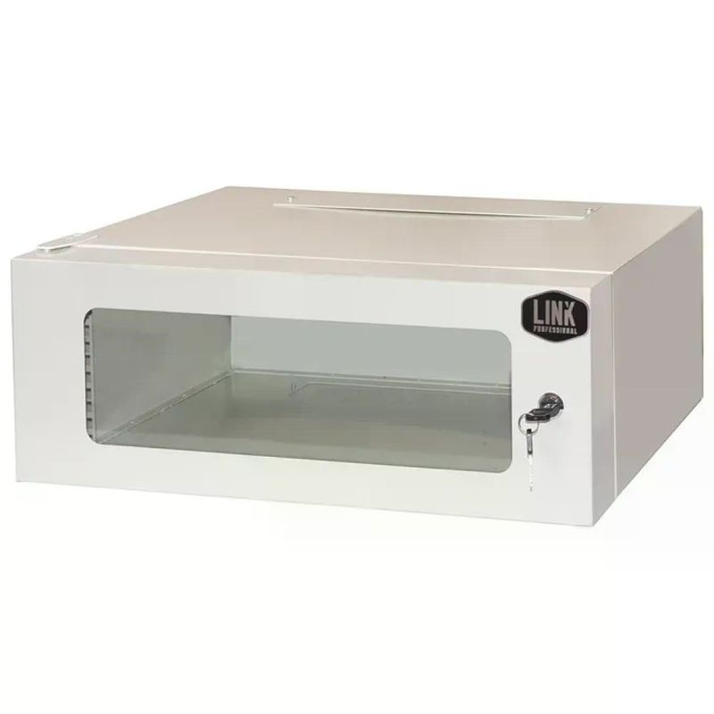 LINK LK1904U30 Armadio Rack 19” da Parete 4U, Grigio LINK LK1904U30 Armadio Rack 19” da Parete 4U, Grigio