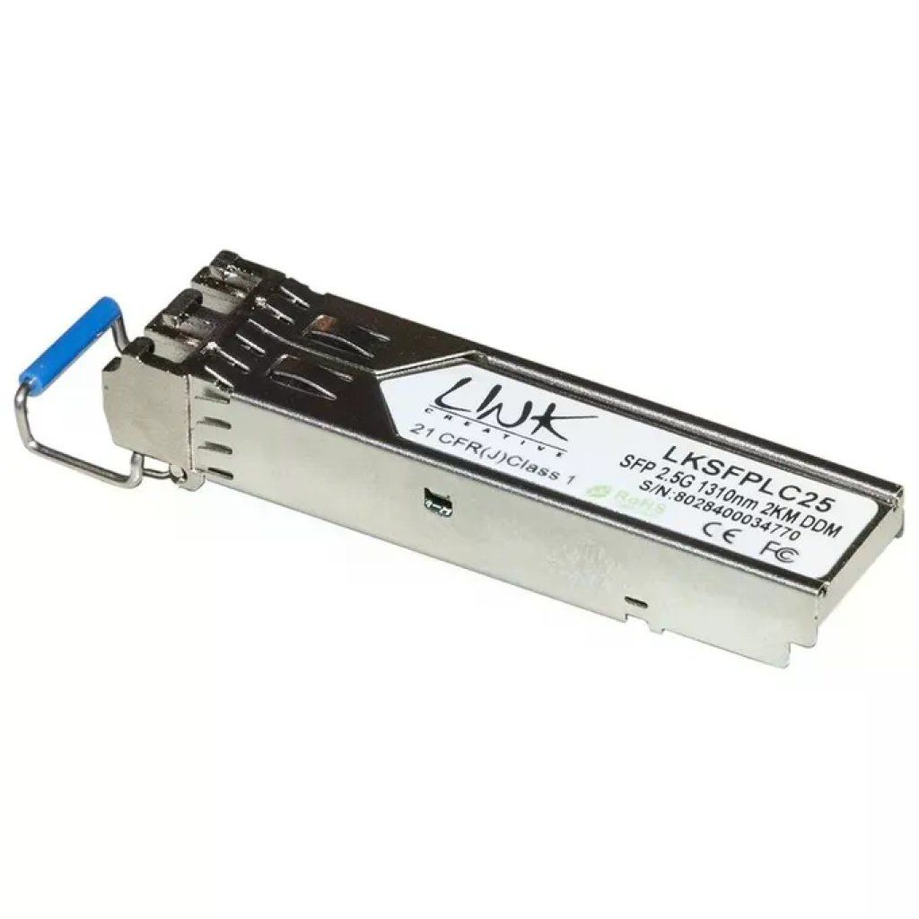LINK LKSFPLC25 Modulo SFP Mini-GBIC Singlemode LC Duplex 2,488 Gbps, 2 km