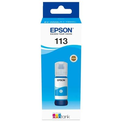 Epson 113 EcoTank – Flacone di inchiostro ciano originale