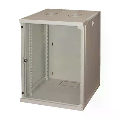 LINK LK1915UG Armadio Rack da Parete 19″ 15U, Grigio, Porta in Vetro