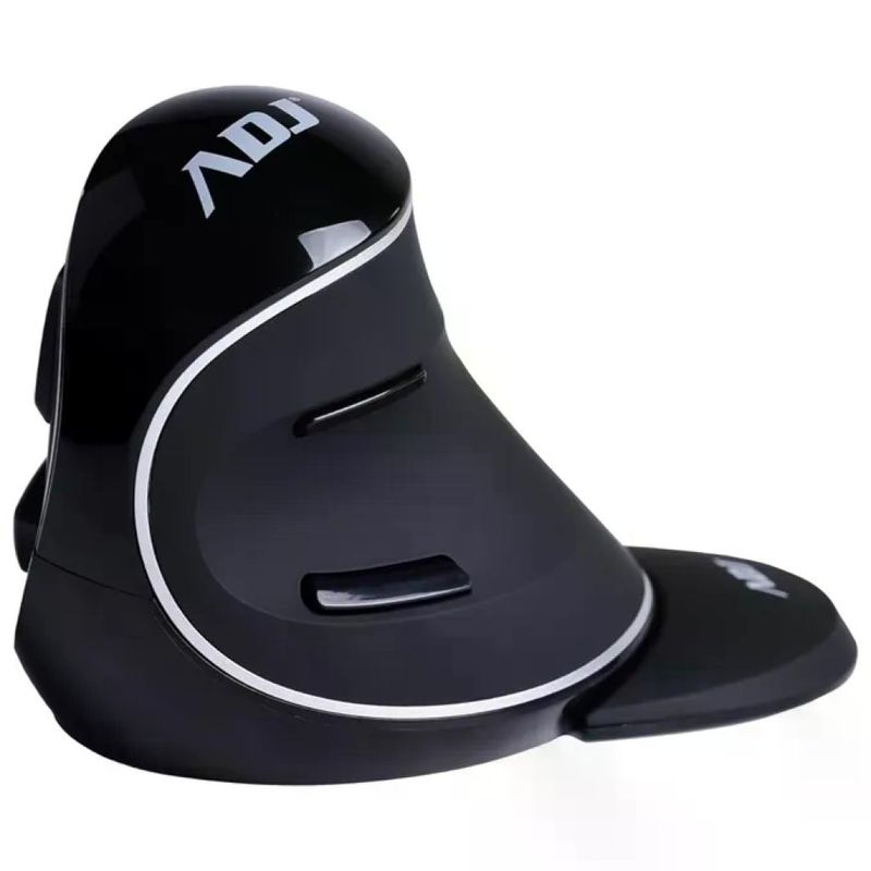 ADJ Mouse Wireless Ergonomico ADJ Shark New Bk Nero ADJ Mouse Wireless Ergonomico ADJ Shark New Bk Nero