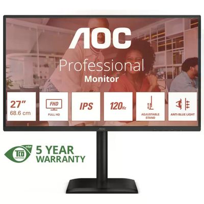 AOC Monitor AOC 27E4U 27 AOC Monitor AOC 27E4U 27" Full HD IPS 120 Hz