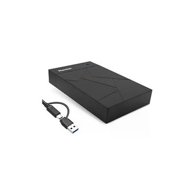 Hamlet HXD3U6G-AC Box Esterno per HDD SATA 3,5” USB-C e USB-A