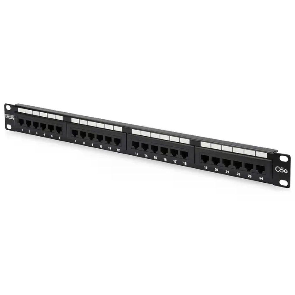 Digitus DN-91524U Patch Panel 24 Porte Cat5e UTP 1U