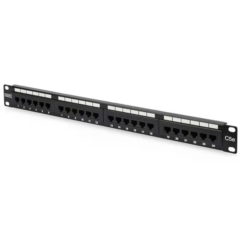 Digitus DN-91524U Patch Panel 24 Porte Cat5e UTP 1U
