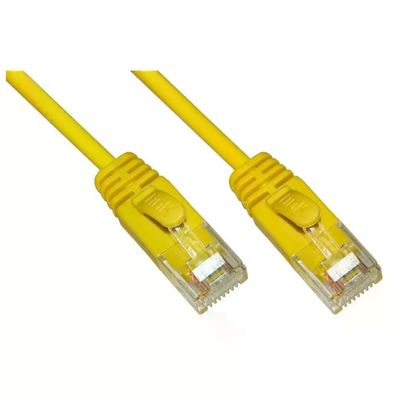 LINK Cavo Ethernet Patch Cat 6 UTP Slim Giallo, 5 m