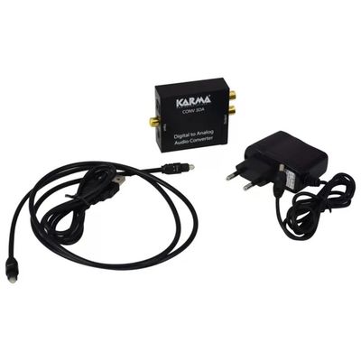 Karma CONV3DA Convertitore Audio Digitale-Analogico Toslink/RCA