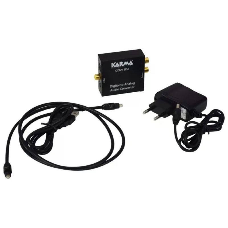 Karma CONV3DA Convertitore Audio Digitale-Analogico Toslink/RCA