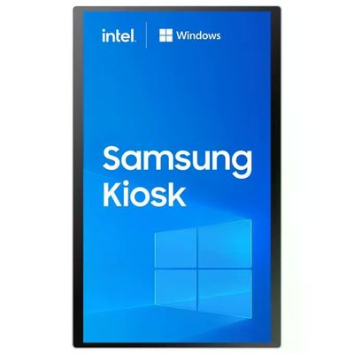 Samsung KM24C-3 Kiosk Monitor Touch 24” Full HD, Intel Core i3, Windows 10 IoT, 256 GB, Bianco