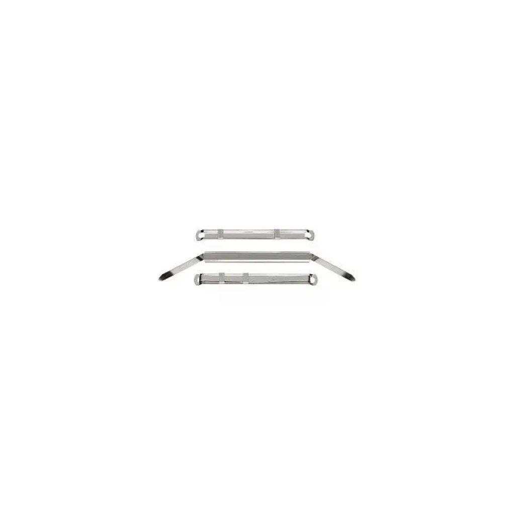 Lebez 359-B Pressini Fermafogli in Metallo, 12 × 80 mm, 50 Pezzi, Argento