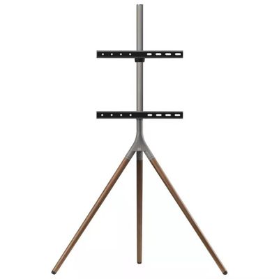 One For All WM 7471 Supporto TV a Treppiede da Pavimento, 32–65 One For All WM 7471 Supporto TV a Treppiede da Pavimento, 32–65", Girevole 360°, Noce e Grigio