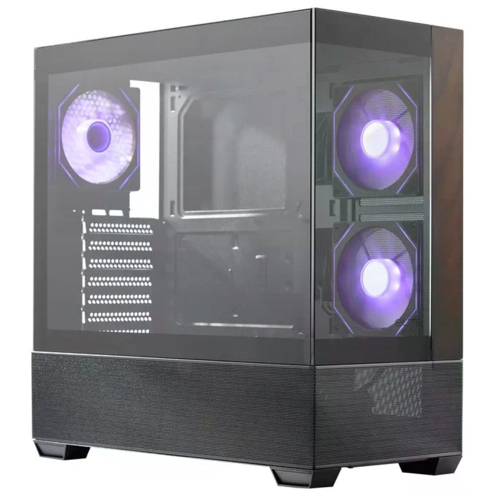 Cooler Master Elite 690 Wood Case Midi Tower ATX Nero