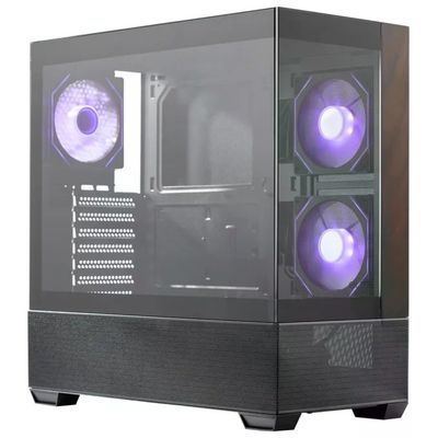 Cooler Master Elite 690 Wood Case Midi Tower ATX Nero