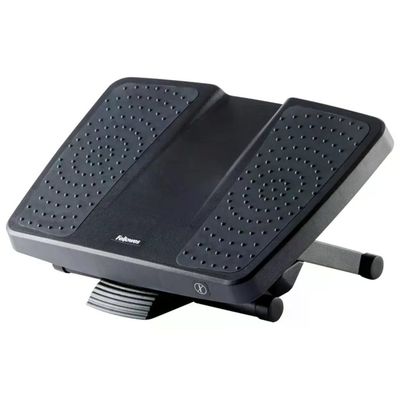 Fellowes 8067001 Poggiapiedi Ergonomico Regolabile Nero