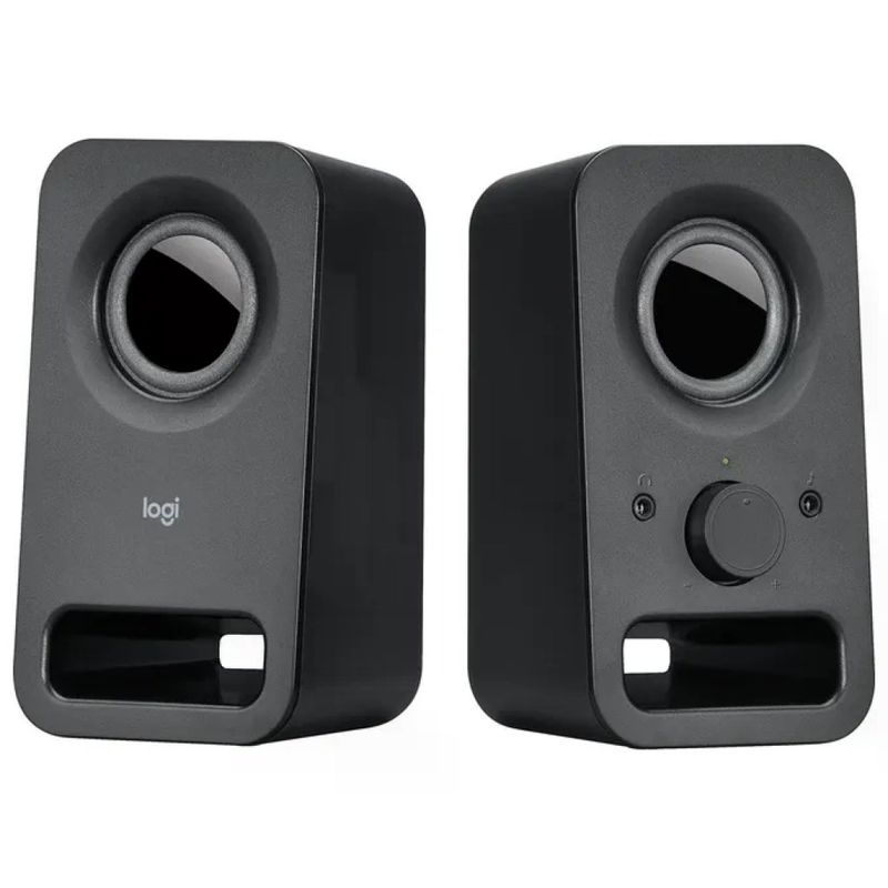 Logitech Z150 Altoparlanti Stereo 2.0 per PC, 3 W, Nero