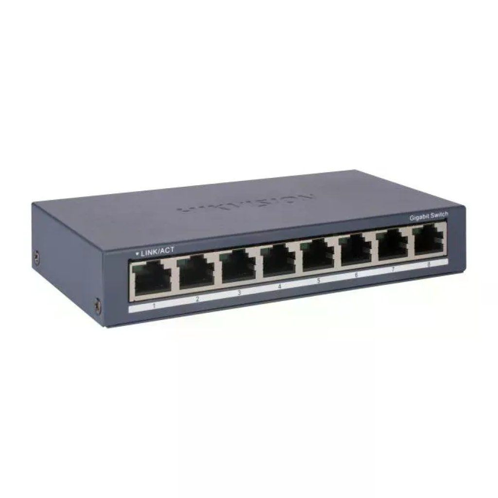 Hikvision DS-3E0508-O Switch Gigabit Ethernet 8 Porte