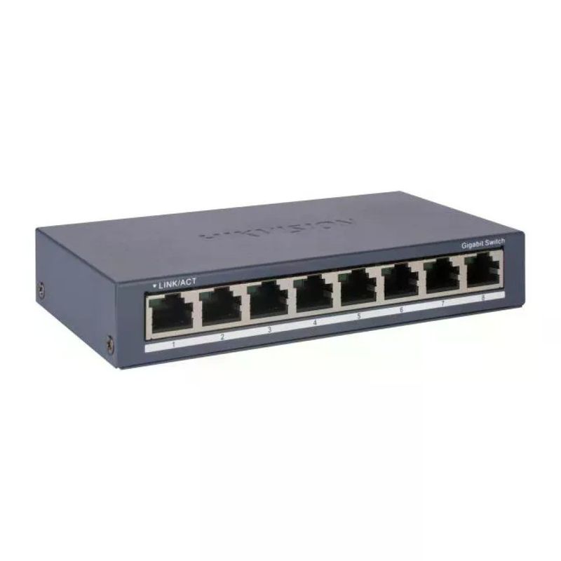 Hikvision DS-3E0508-O Switch Gigabit Ethernet 8 Porte