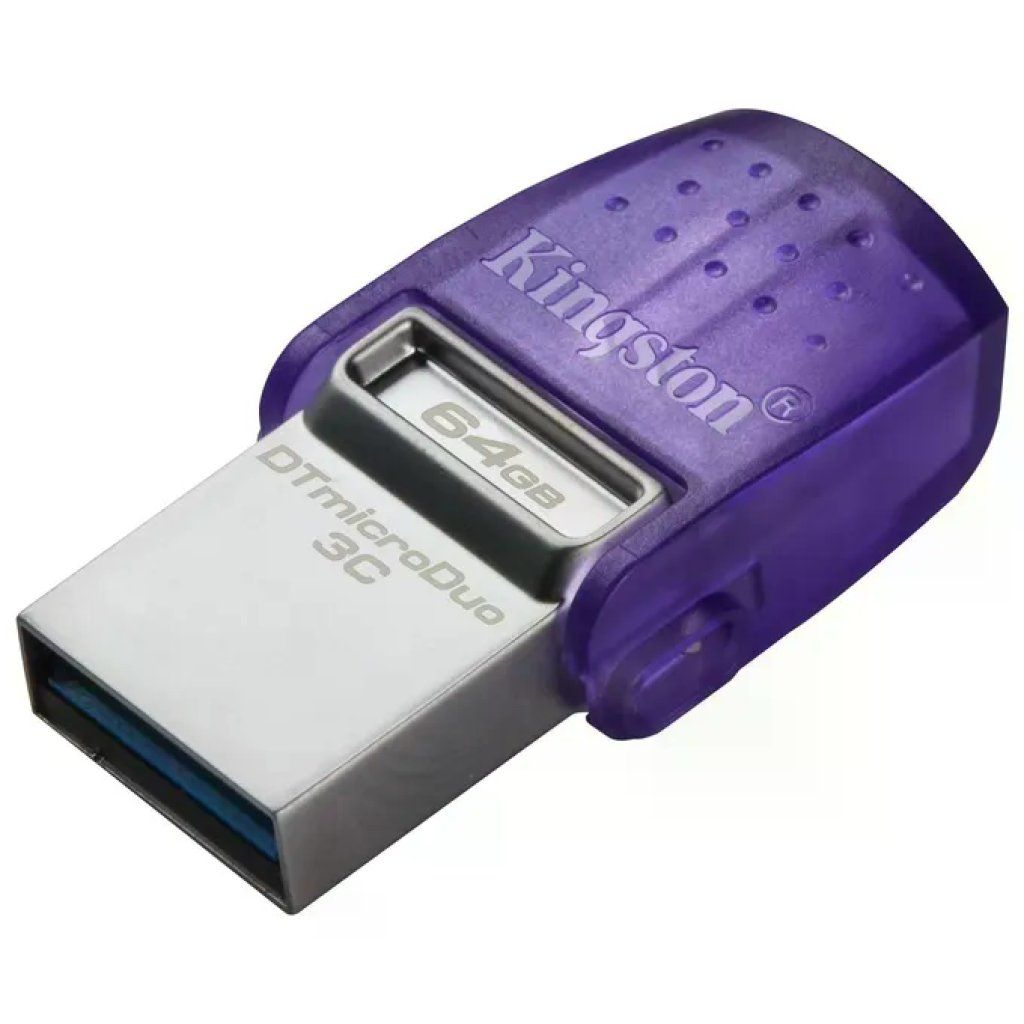 Kingston DataTraveler microDuo 3C USB 64GB USB-A e USB-C Kingston DataTraveler microDuo 3C USB 64GB USB-A e USB-C