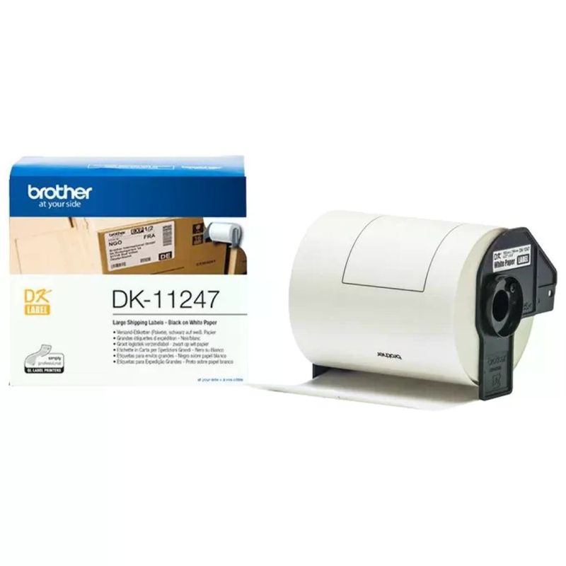 Brother DK-11247 Etichette per Spedizioni, 103,6 × 164,3 mm, 180 Etichette Brother DK-11247 Etichette per Spedizioni, 103,6 × 164,3 mm, 180 Etichette