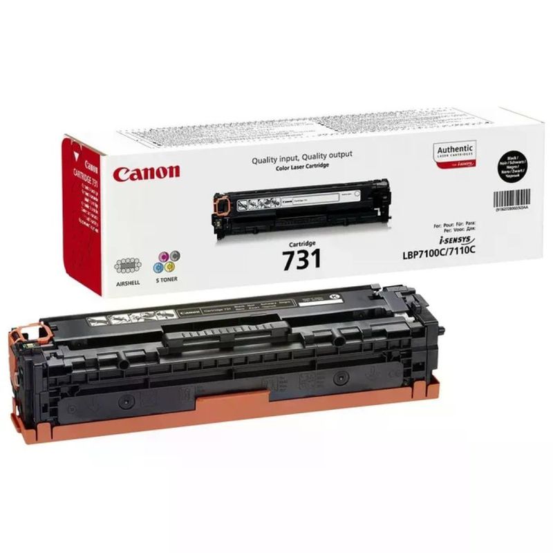 Canon 731 Cartuccia Toner Originale Nero Canon 731 Cartuccia Toner Originale Nero